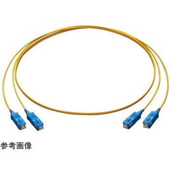 PFC-SM9.5-OS1-SC シングルモード 9.5/125μm OS1 屋内用光コード 2心 メガネ型 - Allied Telesis