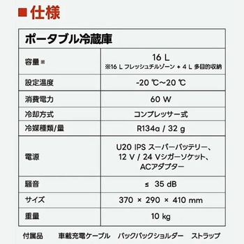 ポータブル冷蔵庫 Litheli