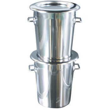 18-8テーパー型食品コンテナ(蓋付) - SUGICO(スギコ)