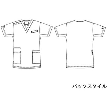 男子スクラブ オリーブ AY-5552シリーズ ナガイレーベン