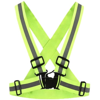 反射ベスト 伸縮タスキタイプ - HMD WORKS