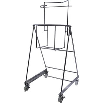 ステンレス缶スタンド 角型ポリ缶用(20L) SKC-13キャスター付 液体注入補助具 エム・あい
