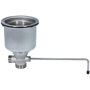 18-8大型排水トラップ(ハンドルコックドレーン付) - SUGICO(スギコ)