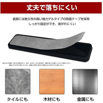マグネットケーブルホルダー マグネット4個入り ケーブルクリップ パソコン配線 ケーブル収納 磁気 固定 落下防止 メディアカバーマーケット
