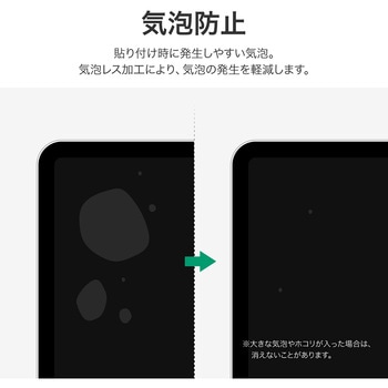 iPad 11インチ(A16) iPad 10.9インチ (第10世代)保護フィルム 反射防止 指紋防止 気泡軽減 指滑りなめらか - MSソリューションズ