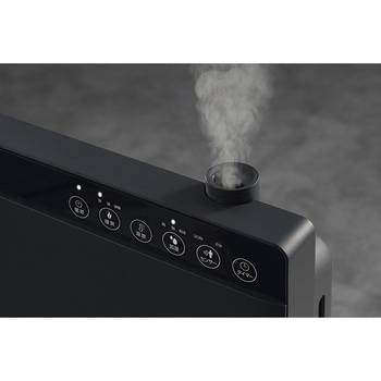 節電/室温センサー付大風量ハイブリッド加湿セラミックヒーター ヒートワイドモイスト スリーアップ