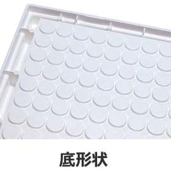テストプレート 96well 平底 P.S製 フタ付 ホワイト(cellculture用) 204012シリーズ Porvair