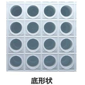 テストプレート 96well 平底 P.S製 クリアボトム ホワイト 214003シリーズ Porvair