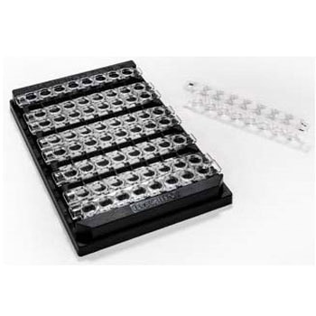 テストプレート 96well 平底 P.S製 ストリップウェル 滅菌済 細胞培養用 333-8057-01Fシリーズ EVER GREEN