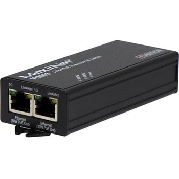LANケーブル用PoE++(60W)リピータスイッチ MaxiiNet Vi3003 ハイテクインター