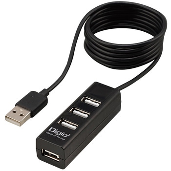 USB2．0 4ポートハブ/120cm ナカバヤシ