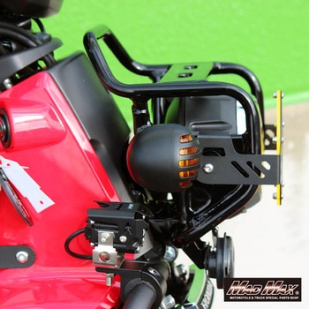 Mr Quick製 ホンダ CC110 クロスカブ用 ウィンカーガーニッシュ 2個セット MAD MAX(マッドマックス)