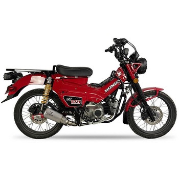 IXRACE HONDA CT 125 TRAIL フルエキマフラー MK2T コニカルショート MAD MAX(マッドマックス)