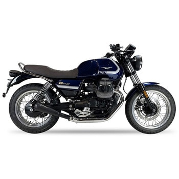 IRONHEAD MOTO GUZZI V7 2022～ SLIP ON 左右2本出しマフラー OVC11SB MAD MAX(マッドマックス)