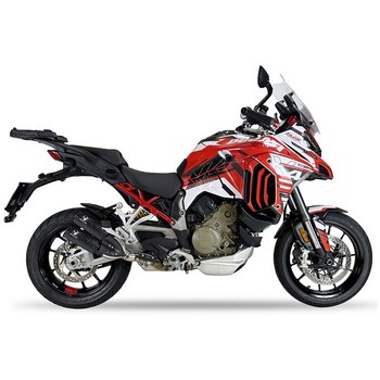 IXRACE Ducati Mulistrada V4 2023 スリップオンマフラー DCX2 デュアルラウンド MAD MAX(マッドマックス)