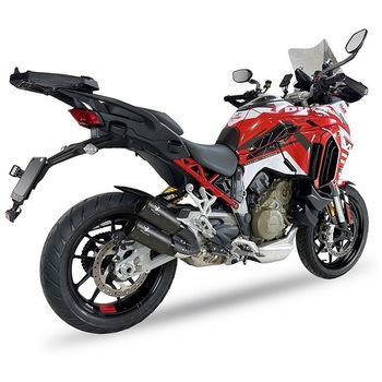 IXRACE Ducati Mulistrada V4 2023 スリップオンマフラー DCX2 デュアルラウンド MAD MAX(マッドマックス)