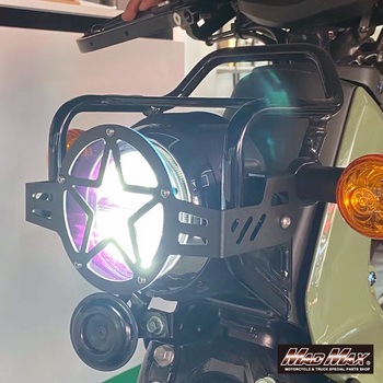 Mr.Quick製 ホンダ CC50/CC110 クロスカブ スター ヘッドライトガード MAD MAX(マッドマックス)