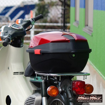 バイク用 リアボックス ハリケーン トップケース 40L MAD MAX(マッドマックス)