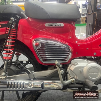 Mr Quick製 ホンダ CC110 クロスカブ用 アルミ製 サイドカバーボルト MAD MAX(マッドマックス)