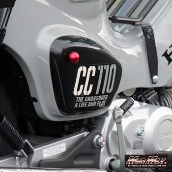 Mr Quick製 ホンダ CC110 クロスカブ用 アルミ製 サイドカバーボルト MAD MAX(マッドマックス)