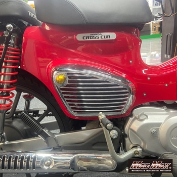 Mr Quick製 ホンダ CC110 クロスカブ用 アルミ製 サイドカバーボルト MAD MAX(マッドマックス)