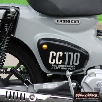 Mr Quick製 ホンダ CC110 クロスカブ用 アルミ製 サイドカバーボルト MAD MAX(マッドマックス)