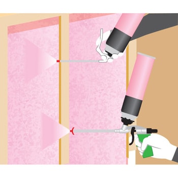 ISNF 簡易型発泡ウレタンフォーム 1液ノズルタイプ インサルパック
