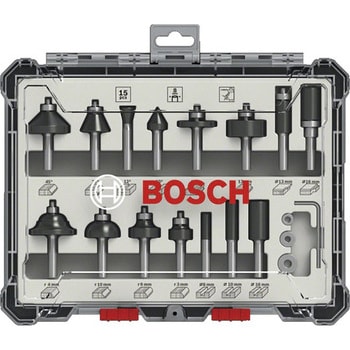 2607017471 ルーター・トリマービット ミックス 15本セット BOSCH