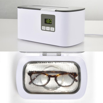 超音波洗浄器 液晶表示付 洗浄かご・時計ホルダー付 - オーム電機