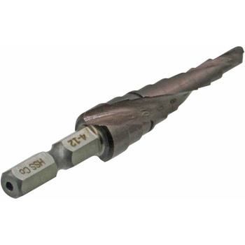 真速スパイラルステップドリル(タケノコドリル) ステンレス用9段 - SUN UP