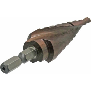 真速スパイラルステップドリル(タケノコドリル) ステンレス用9段 SUN UP