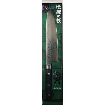 濃州正宗作 ダマスカス 牛刀包丁 - 佐竹産業