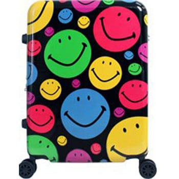 スーツケース Smiley Face Printed 人気ブランド多数対象 最大73%OFFクーポン