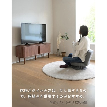 テレビ台 テレビボード 引き戸 蛇腹 YAMAZEN(山善)