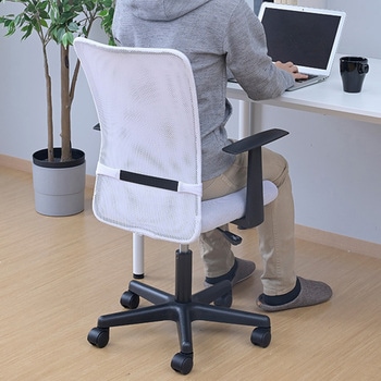 オフィスチェア 爽快メッシュ ランバーサポート付き YAMAZEN(山善)