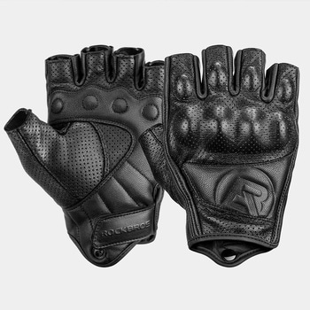 ナックルガード入りハーフフィンガーグローブ 1622000600 - ROCKBROS(ロックブロス)