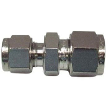 SUS316Lステンレス製 ダブルフェルール式チューブ継手 異径 フレヤードユニオン - 群協製作所