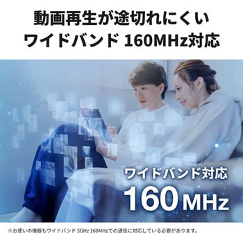 無線LAN親機11ax/ac/n/a/g/b 2401+573Mbps BUFFALO(バッファロー)