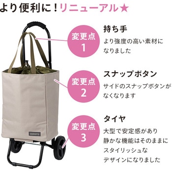 ショッピングカート TOTE(トート) 保温 保冷 22L COCORO