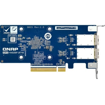 QXG-10G2SF-X710 QNAP ネットワーク拡張カード 1個 QNAP 【通販