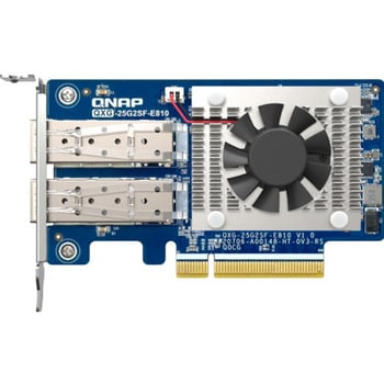 QXG-25G2SF-E810 QNAP ネットワーク拡張カード 1個 QNAP 【通販