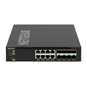 XSM4316-100AJS 10G/5G/2.5G/1Gポートx8， 10G SFP+スロットx8 フルマネージスイッチ NETGEAR AVB対応  - 【通販モノタロウ】