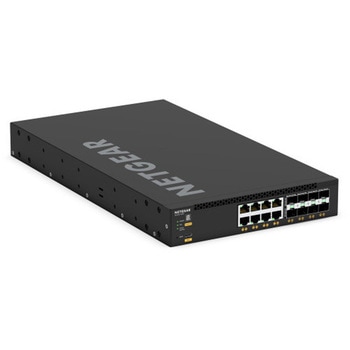 10G/5G/2.5G/1Gポートx8， 10G SFP+スロットx8 フルマネージスイッチ NETGEAR
