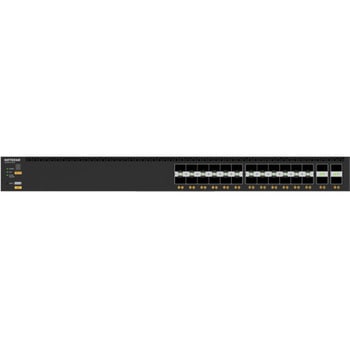 10G SFP+スロットx24， 25G SFP28スロットx4 フルマネージスイッチ NETGEAR