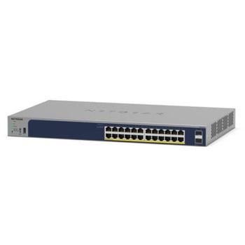 PoE+対応 (190W) ギガビット24ポート アプリ&クラウドスマートスイッチ NETGEAR