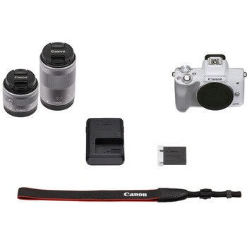 EOSKISSM2WH-WZK ミラーレスカメラ EOS Kiss M2 1個 Canon 【通販 