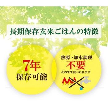 7年保存玄米ごはん50食MIXセット エピオス