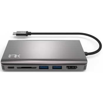 USB-C 8in1ハブ ポータブル Feeltek