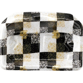 20-14 市松花黒金 豊山 本体 エフピコ 61350234