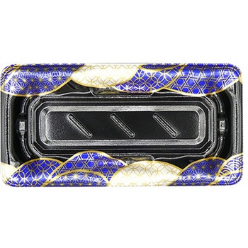 1-4(V1) なみ穂青 大波皿 本体 エフピコ 61350496